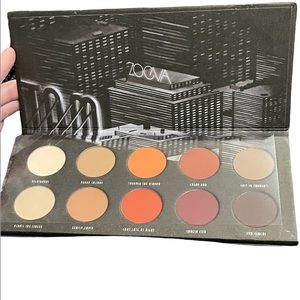 zoova matte palette